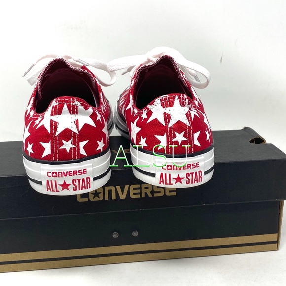 Converse 🔥SALE!🔥 Ctas Canvas Low Top Day Ahead Red Women’s Size 7.5 147119F - Picture 6 of 11
